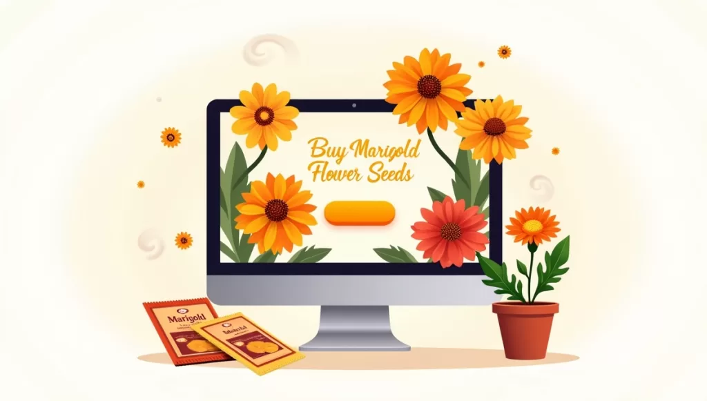How to Buy Marigold Flower Seeds Online