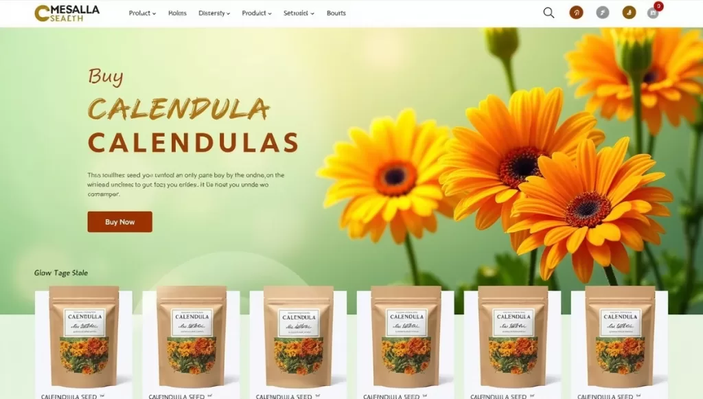 How to Buy Calendula Flower Seeds Online – Complete Guide